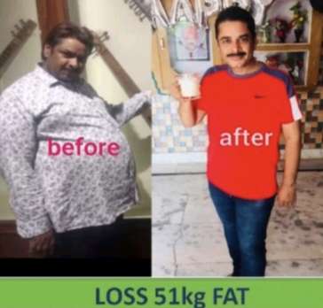 Devendra Chaudhari before and after transformation result